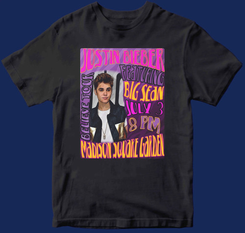 Concert poster justin bieber - concert,