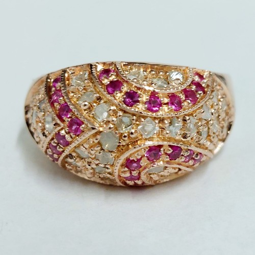 Anello stile antico - in, oro9kt