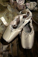 QUADRI MODERNI POSTER 100X70 PUNTE DANZA DANCE CLASSICA BLLERINE SCARPETTE