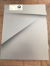 Brochure BMW Z4 E85 2.0i 2.2i 2.5i 3.0i 1 2005