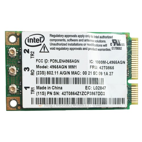 Scheda wifi inter 4965angn - wifi,