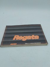 Libretto Uso Manutenzione Fiat Regata Auto Epoca Manuale Diesel Turbo motore