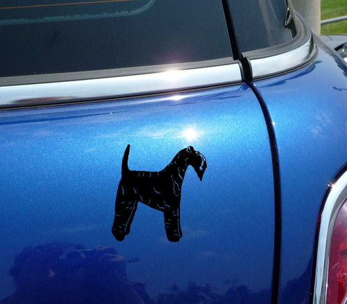 Adesivo grafico cane kerry - grafico,