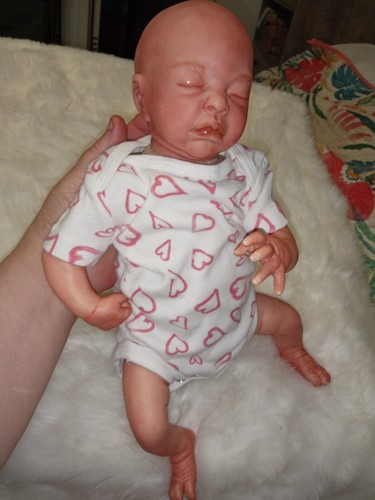 Bambola reborn teagan fatta - reborn,