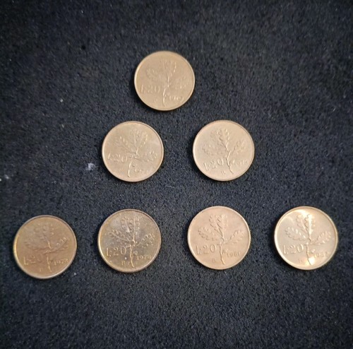 Lotto monete 20 - di,