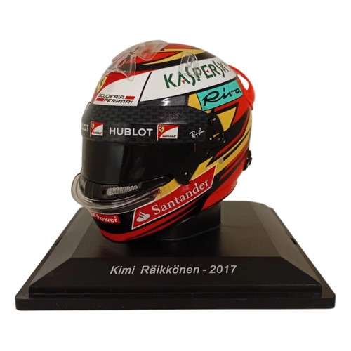 Mini casco ferrari - casco, kimi