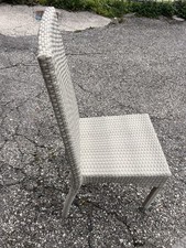 Sedia da esterno in rattan