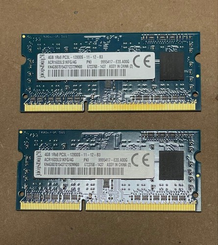 Kingston 8gb kit - 8gb, (2x4gb)