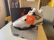 Air Jordan 4 White Cement