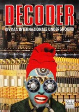DECODER RIVISTA INTERNAZIONALE UNDERGROUND n.8 SHAKE Edizioni OTTIMO STATO  RARA