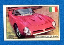STORIA DELL'AUTOMOBILE Panini 1971-Figurina-Sticker n. 129 - BIZZARRINI -Rec