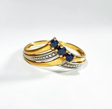 Anello vintage in oro 18