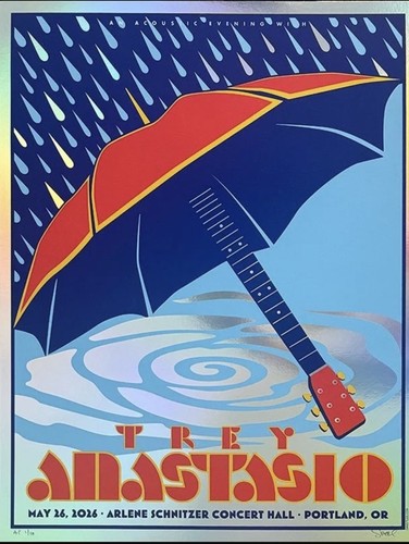 Poster trey anastasio foil - poster,