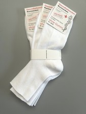 Calze corte medico/diabetico/sanitarie senza gomma 100% cotone taglia 35-50