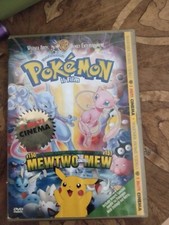 DVD Pokemon Il Film Mewtwo contro Mew 2000 Ed Warner I Miti NR 8 Fuori Catalogo
