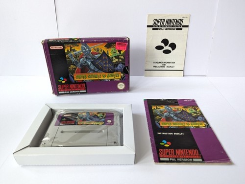 Super ghouls ghosts snes - super,