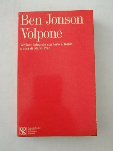 Ben jonson volpone - ben,