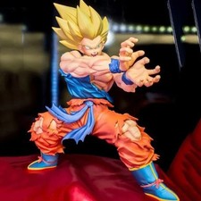 DRAGON BALL Z SON GOKU SUPER SAIYAN ACTION FIGURE 16CM PVC MODELLO KAMEHAMEHA