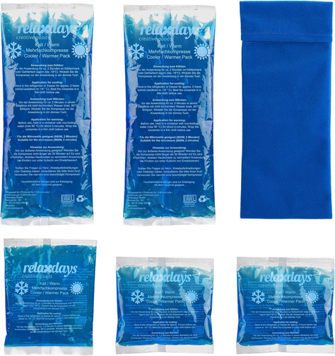 Ghiaccio gel termico set - set, 5