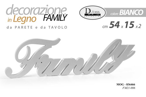 Pannello famiglia parete - da,