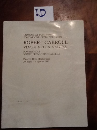 Robert carroll viaggi nella - robert,