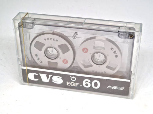 Nastro audiocassetta vuoto cvs - vuoto,