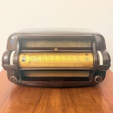 RADIO VINTAGE CLARVILLE E610 MUSO DI CADILLAC 1950 D’EPOCA A VALVOLE MAGIC EYE