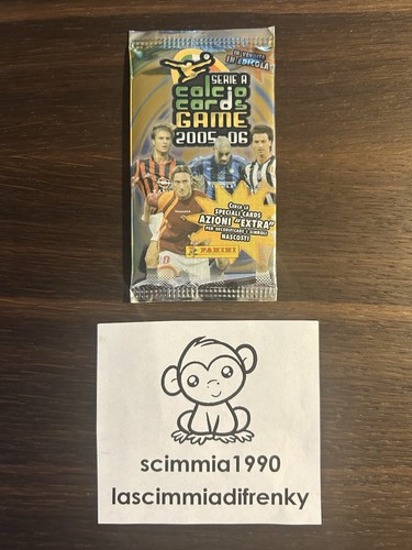 Bustina serie calcio cards - bustina, a