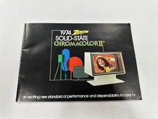 Brochure TV a colori Zenith