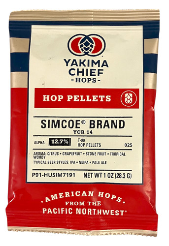 Pellet luppolo simcoe 1 oz - di,