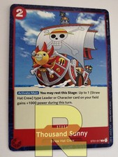 Thousand Sunny ® Reprints C ST01-017 ® One Piece ® Inglese