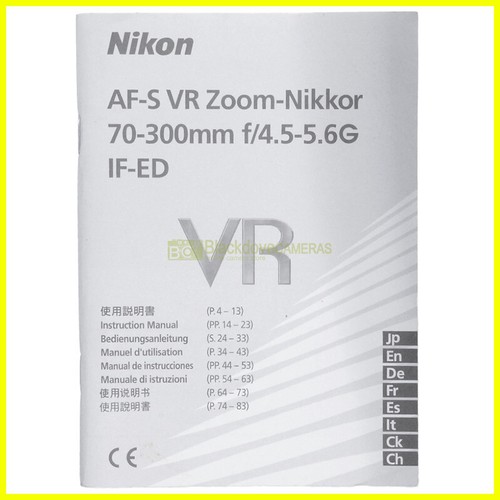 Manuale per nikon nikkor - ,