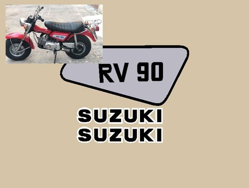 Suzuki rv90 1975 - 1975, rossa