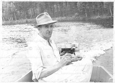 Foto d'epoca anni 50 uomo in