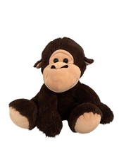 Peluche scimmia marrone
