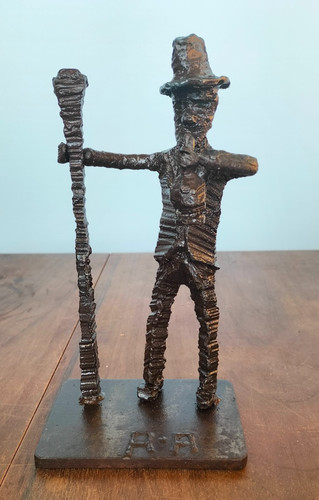 Scultura ferro battuto - scultura, in