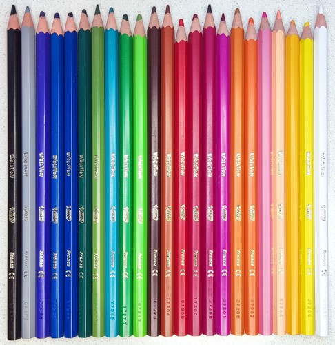Matite legno colorate - in,