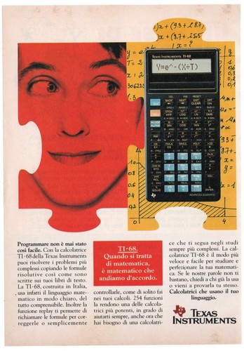 Pubblicità texas instruments - pubblicitÀ,