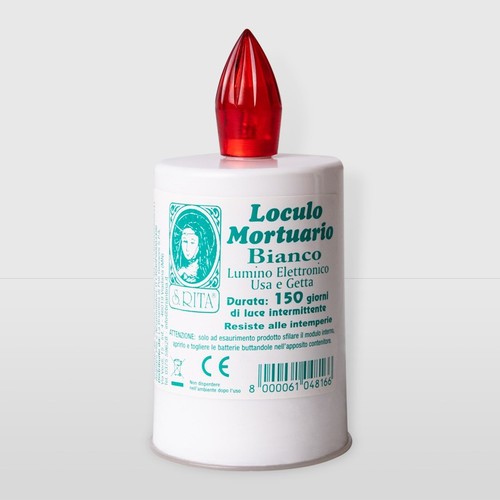 Lumino per loculo bianco 150 - loculo,