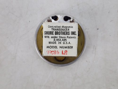 Vintage shure 99c86 controlled - vintage,
