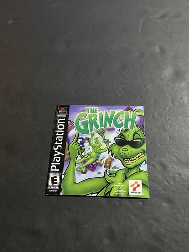 Grinch ps1 solo - , manuale