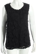 VELVET BY GRAHAM & SPENCER Top a uncinetto Donna Top Taglia IT 42 nero