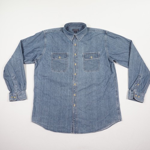 Camicia jeans uomo lands end - camicia, lands'