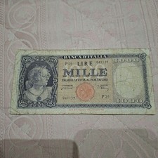 Banconota 1000 Lire Testina