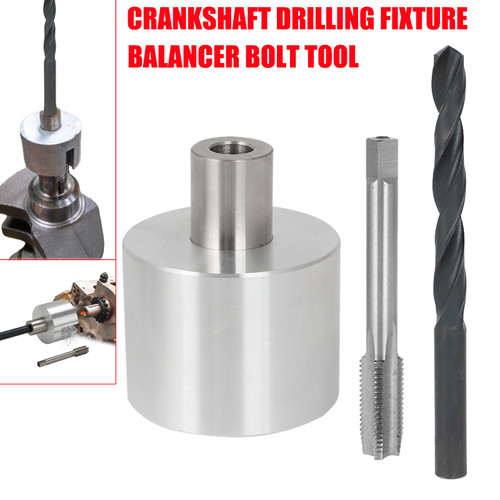 Crankshaft drilling fixture - crankshaft,