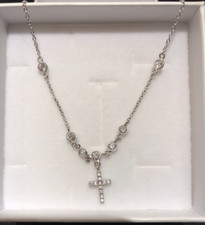 Le Monde des Bijoux girocollo con croce  -Gioielleria Ottaviani Roma dal 1894