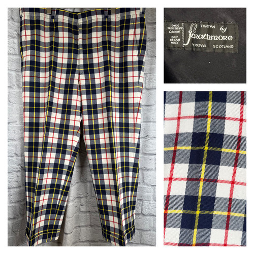 Pantaloni tartan scozzesi - pantaloni,