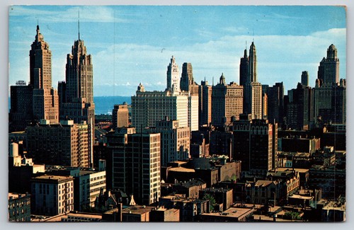 Chicago skyline guardando - chicago,