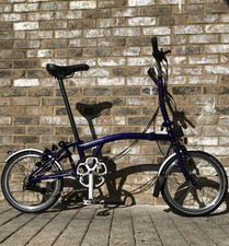 Brompton metallic purple m6l - metallic,