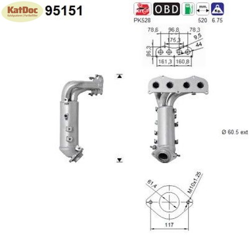 Catalizzatore per toyota - catalizzatore,
